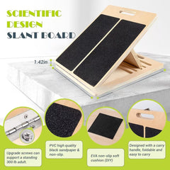 Compact Wooden Calf Stretcher
